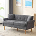 Polstersofa aus Chenille - Stoff mit dicken Kissen - YB - N653P222638G - 14 - Yorbay.de