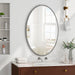 Ovaler Retro - Wandspiegel aus Eisen, 65 x 100 cm - YB - W2552P246662 - 2 - Yorbay.de