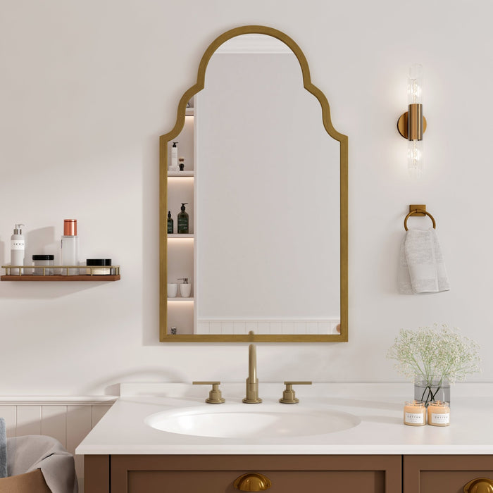 Rechteckiger Wandspiegel, 61 x 101 cm - YB - W2552P246666 - 2 - Yorbay.de
