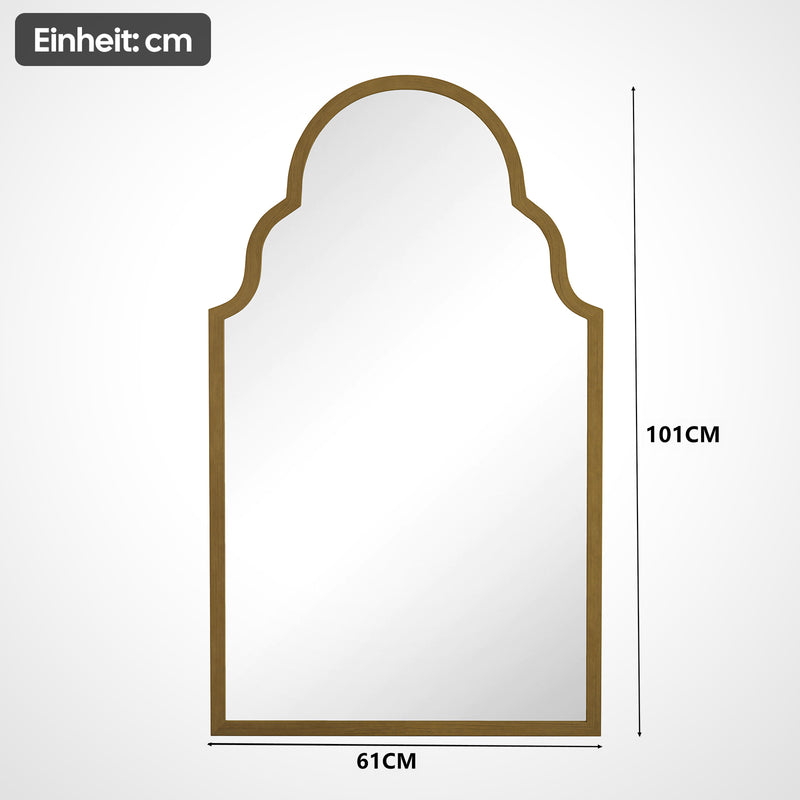 Rechteckiger Wandspiegel, 61 x 101 cm - YB - W2552P246666 - 3 - Yorbay.de