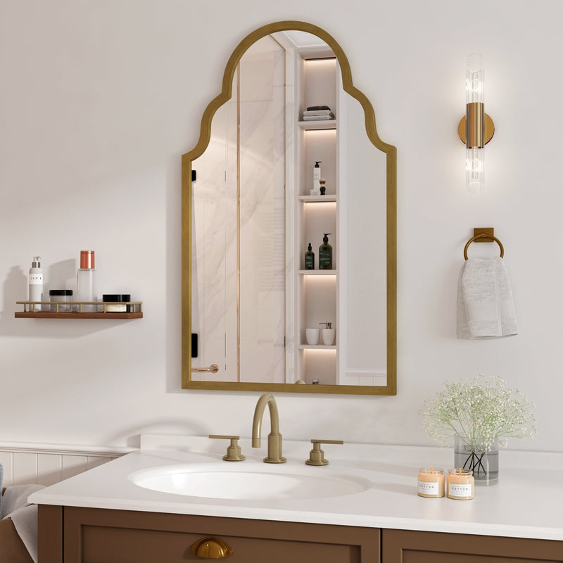 Rechteckiger Wandspiegel, 61 x 101 cm - YB - W2552P246666 - 8 - Yorbay.de