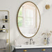 Ovaler Retro - Wandspiegel aus Eisen, 65 x 100 cm - YB - W2552P246663 - 13 - Yorbay.de