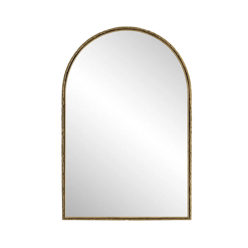 Gewölbter Wandspiegel, bogenförmiger Spiegel, 61 x 91 cm - YB - W2552P246665 - 9 - Yorbay.de