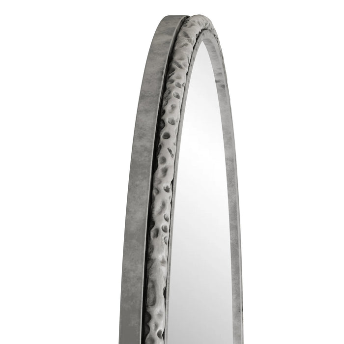 Gewölbter Wandspiegel, bogenförmiger Spiegel, 61 x 91 cm - YB - W2552P246664 - 5 - Yorbay.de