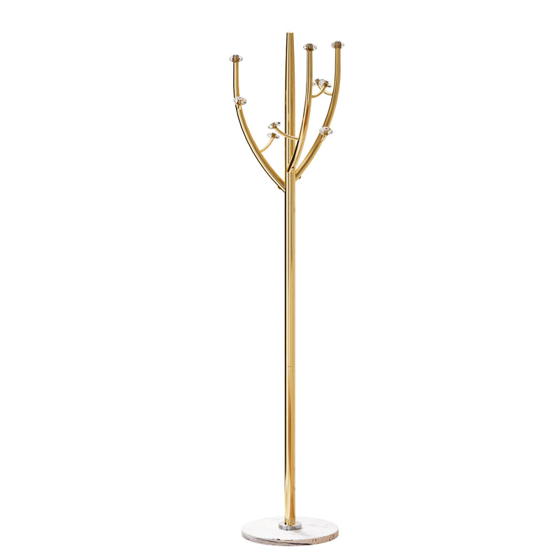 Yorbay Standgarderobe in Baumform aus Edelstahl, 178 cm, bis 50 kg - YS039-T128 - 1 - Yorbay.de