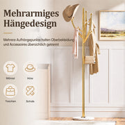 Yorbay Standgarderobe in Baumform aus Edelstahl, 178 cm, bis 50 kg - YS039-T128 - 4 - Yorbay.de