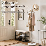 Yorbay Standgarderobe in Baumform aus Edelstahl, 178 cm, bis 50 kg - YS039-T128 - 11 - Yorbay.de