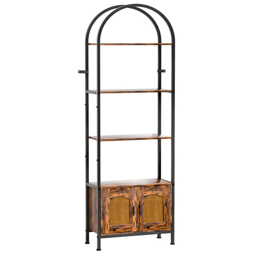 Yorbay Standregal mit 5 Ebenen und Tür - YS022-T101 - 1 - Yorbay.de