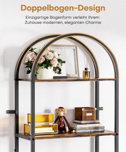 Yorbay Standregal mit 5 Ebenen und Tür - YS022-T101 - 6 - Yorbay.de