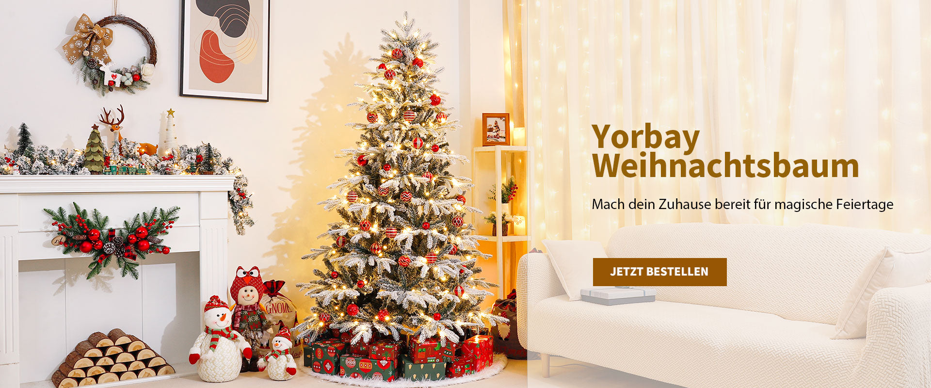 Yorbay Weihnachtsbaum online bestellen - desktop