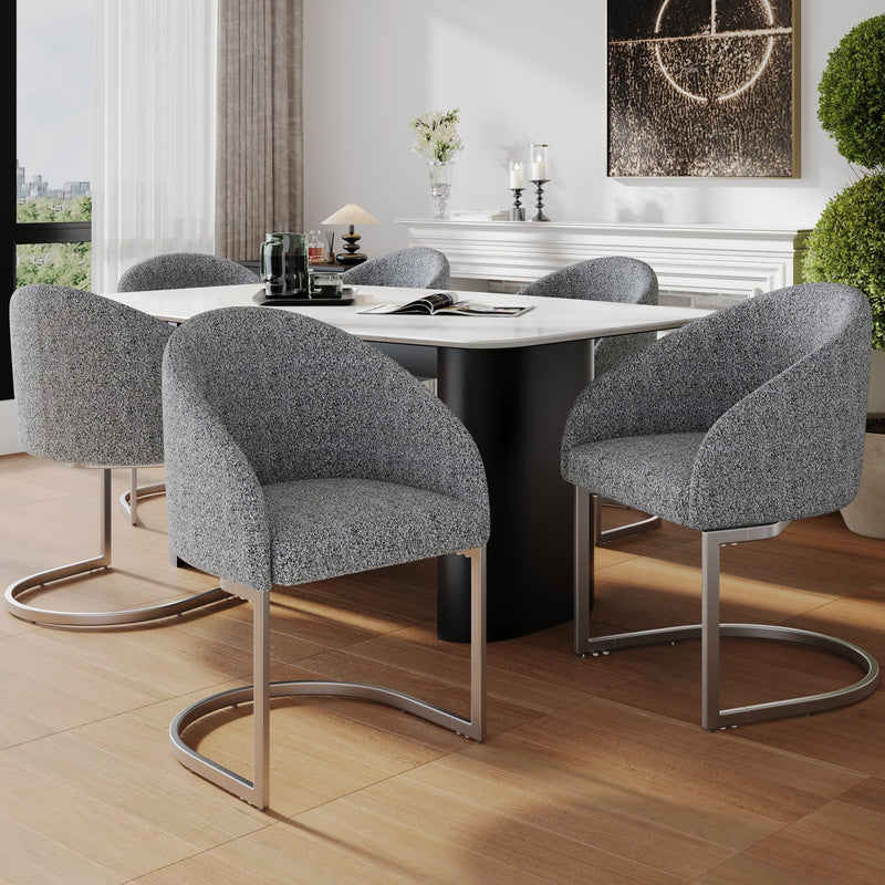 Esszimmerstuhl mit Armlehnen, 2er Set / 4er Set / 6er Set - YB - N620P212570E - 6 - 10 - Yorbay.de