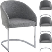 Esszimmerstuhl mit Armlehnen, 2er Set / 4er Set / 6er Set - YB - N620P212570E - 4 - 7 - Yorbay.de