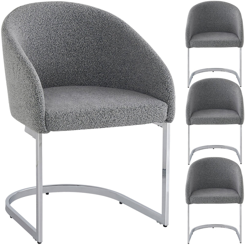 Esszimmerstuhl mit Armlehnen, 2er Set / 4er Set / 6er Set - YB - N620P212570E - 4 - 7 - Yorbay.de