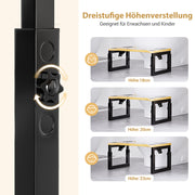 Yorbay Toilettenhocker für Kinder und Erwachsene, höhenverstellbar, klappbar - YW014-D082 - 15 - Yorbay.de