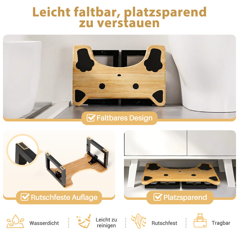 Yorbay Toilettenhocker für Kinder und Erwachsene, höhenverstellbar, klappbar - YB063-T058 - 11 - Yorbay.de
