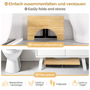 Yorbay Toilettenhocker für Kinder und Erwachsene, höhenverstellbar, klappbar - YB063 - T058 - 6 - Yorbay.de