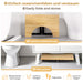 Yorbay Toilettenhocker für Kinder und Erwachsene, höhenverstellbar, klappbar - YB063 - T058 - 6 - Yorbay.de