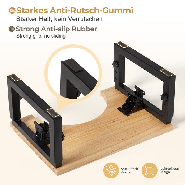 Yorbay Toilettenhocker für Kinder und Erwachsene, höhenverstellbar, klappbar - YB063 - T058 - 7 - Yorbay.de