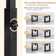 Yorbay Toilettenhocker für Kinder und Erwachsene, höhenverstellbar, klappbar - YB063 - T058 - 5 - Yorbay.de