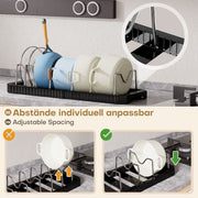 Yorbay ausziehbarer Topfdeckelhalter für bis zu 6 Töpfe oder Deckel - YB122-E022 - 14 - Yorbay.de