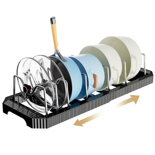 Yorbay ausziehbarer Topfdeckelhalter für bis zu 6 Töpfe oder Deckel - YB122-E023 - 20 - Yorbay.de