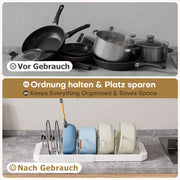 Yorbay ausziehbarer Topfdeckelhalter für bis zu 6 Töpfe oder Deckel - YB122-E022 - 4 - Yorbay.de