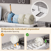 Yorbay ausziehbarer Topfdeckelhalter für bis zu 6 Töpfe oder Deckel - YB122-E022 - 5 - Yorbay.de