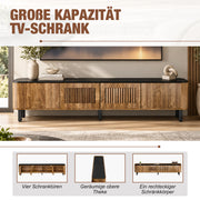Yorbay TV Lowboard 190 cm mit 4 Türen, Stauraum - YW026-D096 - 2 - Yorbay.de