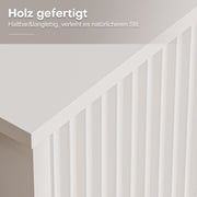 Yorbay TV - Bank mit Türen & offenen Fächern, weiß, 147 cm - YB096-D060 - 9 - Yorbay.de