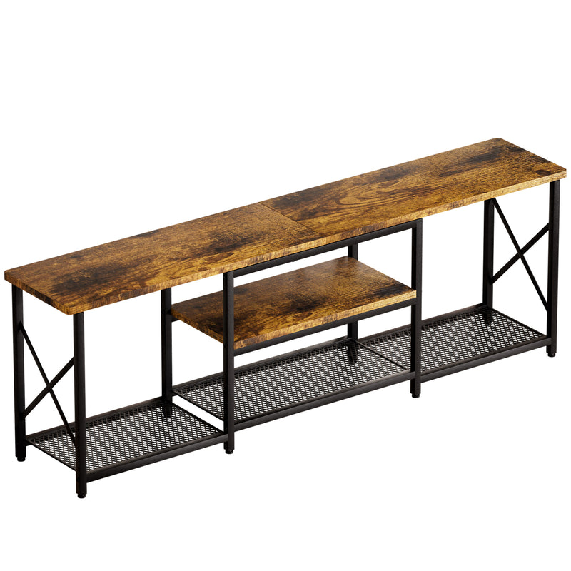 Yorbay TV - Lowboard für Fernseher im Industrie - Design, 160 cm - YB113 - T082 - 1 - Yorbay.de