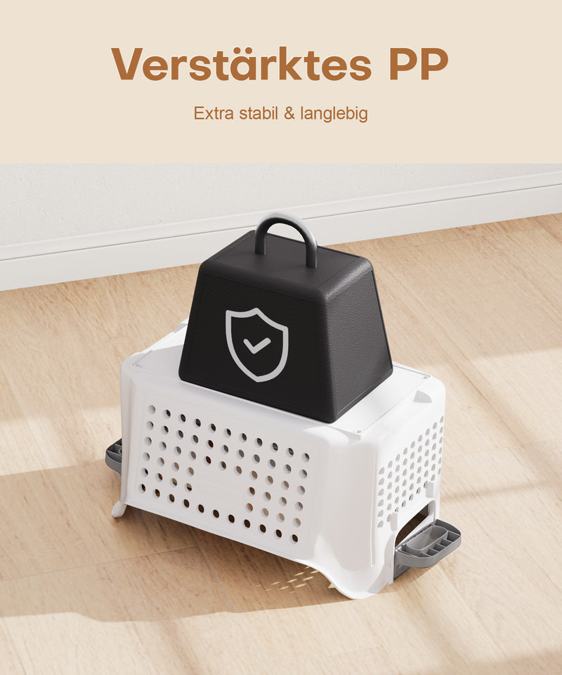 Yorbay Wäschekorb auf Rollen mit Griffen - YB075-W022 - 7 - Yorbay.de