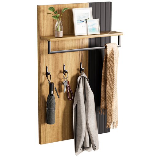 Yorbay Wandgarderobe mit Ablage und Kleiderstange - YW027-D098 - 1 - Yorbay.de