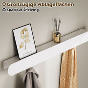 Yorbay Metall Wandgarderobe mit Ablage und 6 Haken - YM001-N002 - 12 - Yorbay.de