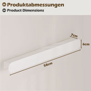 Yorbay Metall Wandgarderobe mit Ablage und 6 Haken - YM001-N002 - 10 - Yorbay.de