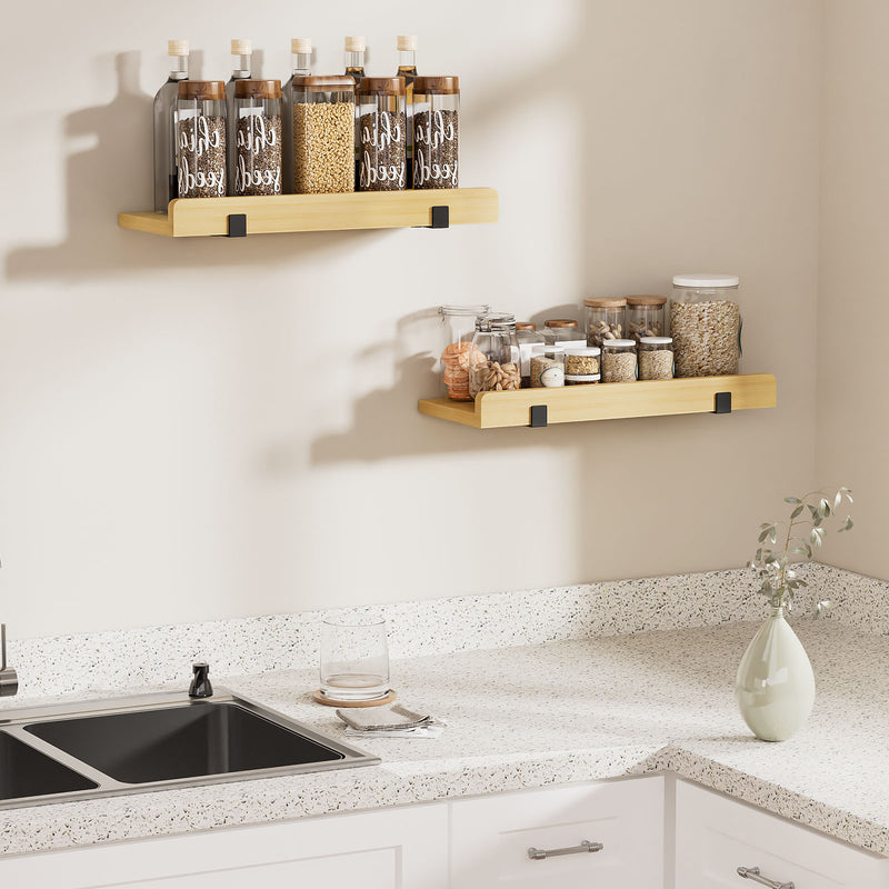 Yorbay Wandregal 2er Set, Breite 40 cm - YB116-T083 - 8 - Yorbay.de