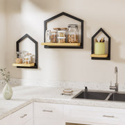 Yorbay 3 - teilige Wandregal - Set - YB118-T085 - 8 - Yorbay.de