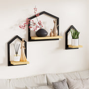 Yorbay 3 - teilige Wandregal - Set - YB118-T085 - 2 - Yorbay.de