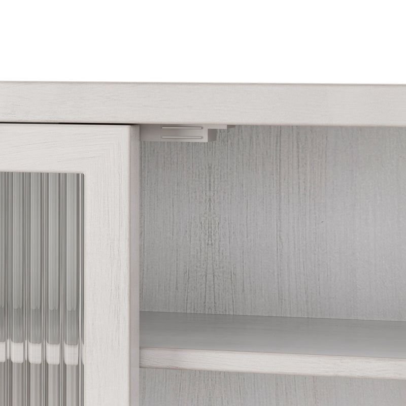 Vintage Wandschrank mit Glastüren und Handtuchhalter, 63 x 60 x 18 cm - YB - W2552P291568 - 23 - Yorbay.de