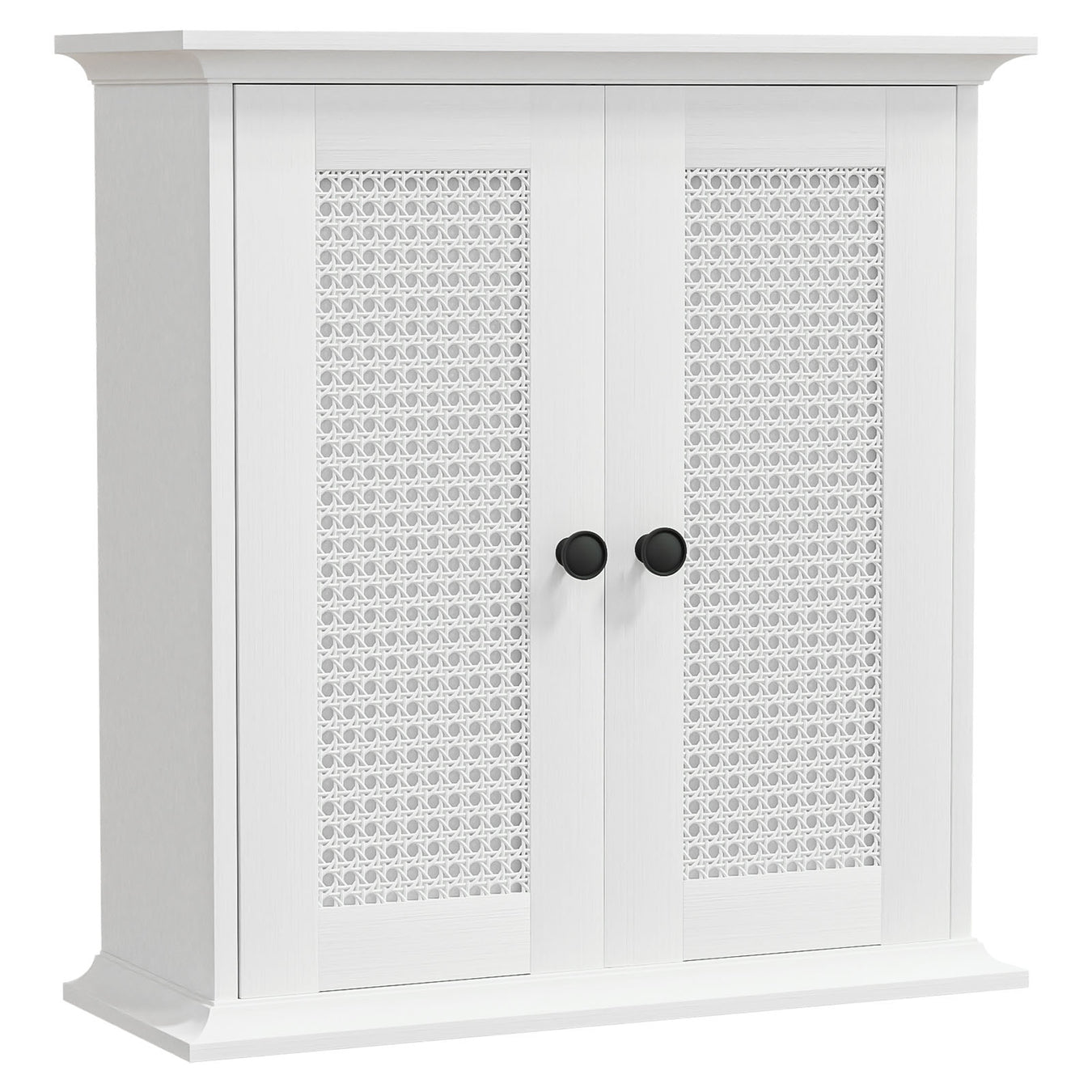 Hängeschrank mit Korbtüren - YB133-D064 - 1 - Yorbay.de