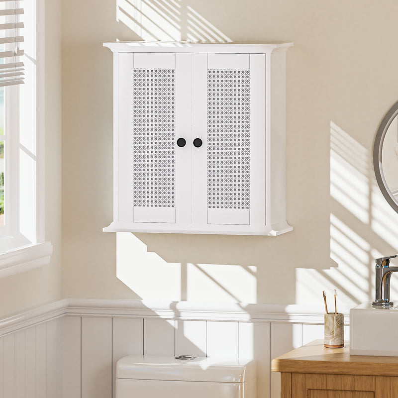 Hängeschrank mit Korbtüren - YB133-D064 - 2 - Yorbay.de