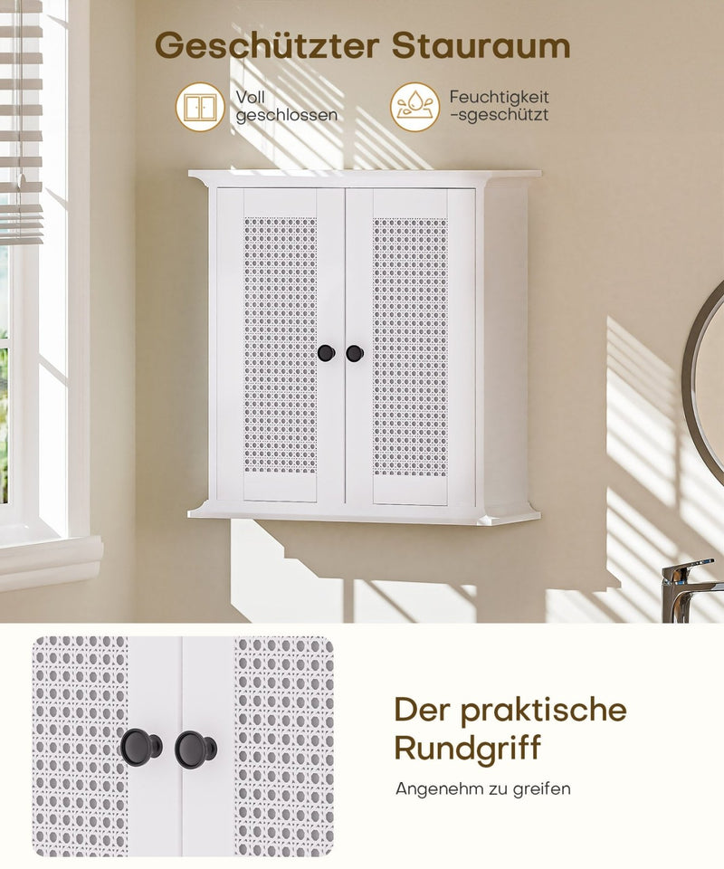 Hängeschrank mit Korbtüren - YB133-D064 - 5 - Yorbay.de