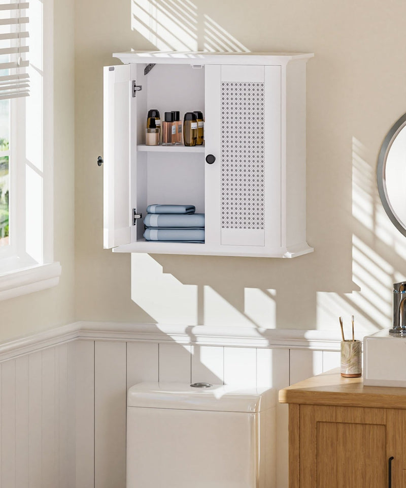 Hängeschrank mit Korbtüren - YB133-D064 - 6 - Yorbay.de