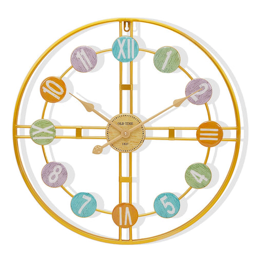 Yorbay Wanduhr aus Metall, 40x40cm / 60x60cm - YB044 - W013 - 16 - Yorbay.de