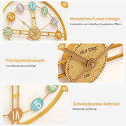 Yorbay Wanduhr aus Metall, 40x40cm / 60x60cm - YB044 - W013 - 19 - Yorbay.de