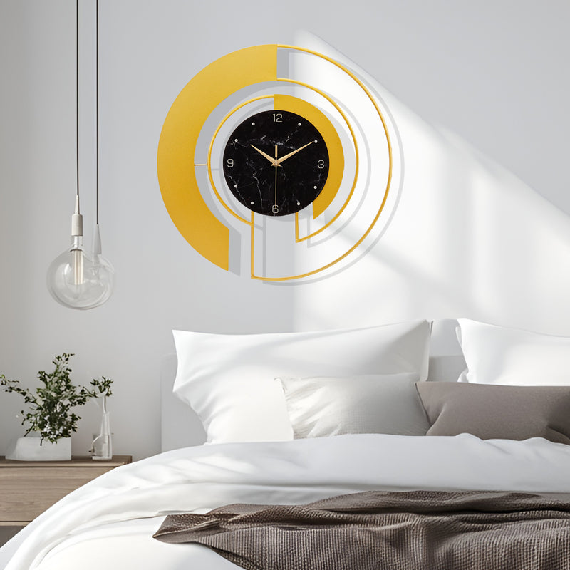 Yorbay Wanduhr aus Metall, 46x46cm - YB003 - W009 - 2 - Yorbay.de