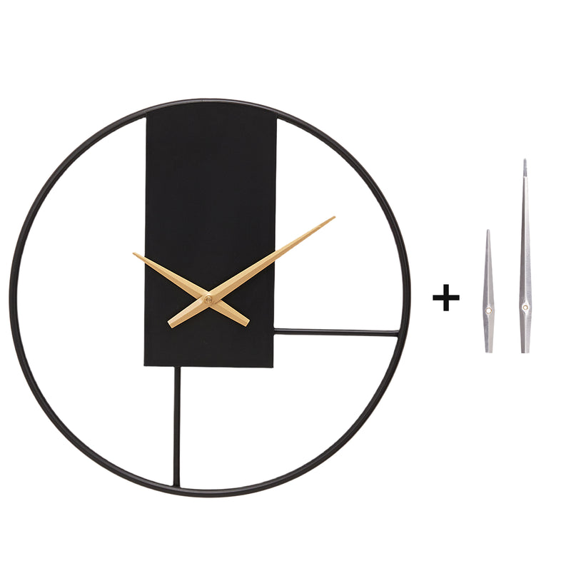 Yorbay Wanduhr aus Metall, 40x40cm / 50x50cm - YB003 - W010 - 1 - Yorbay.de