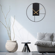 Yorbay Wanduhr aus Metall, 40x40cm / 50x50cm - YB003 - W011 - 11 - Yorbay.de