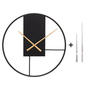 Yorbay Wanduhr aus Metall, 40x40cm / 50x50cm - YB003 - W011 - 10 - Yorbay.de