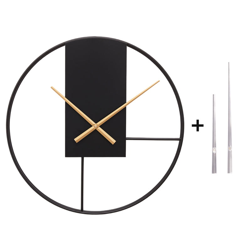 Yorbay Wanduhr aus Metall, 40x40cm / 50x50cm - YB003 - W011 - 10 - Yorbay.de