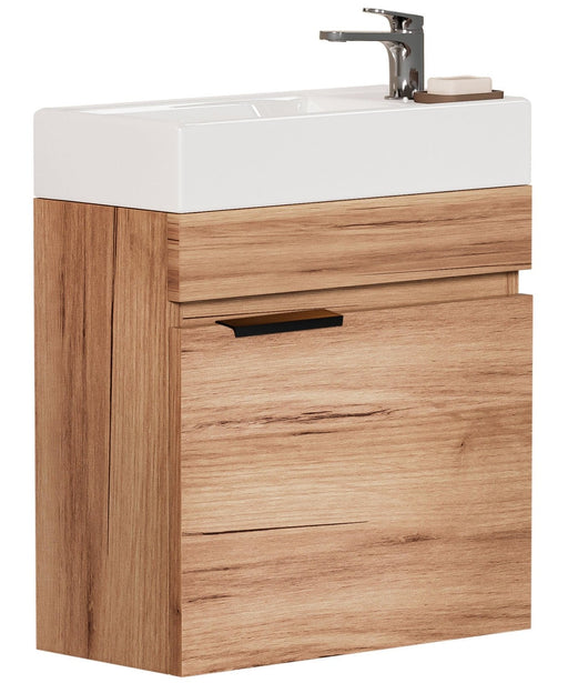 Yorbay Waschbecken mit Unterschrank, wandhängend - YB100-D057 - 1 - Yorbay.de